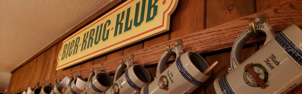 Bierkrug-Klub Sign
